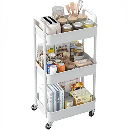 3-tier Storage Rack on Wheels