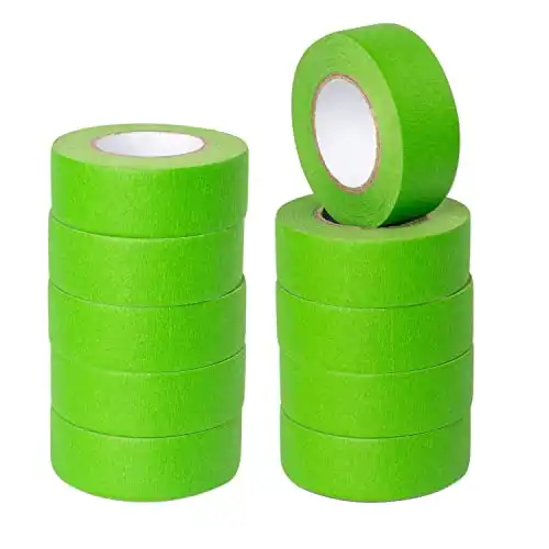 Green 24mm Low Tack Painters Masking Tape