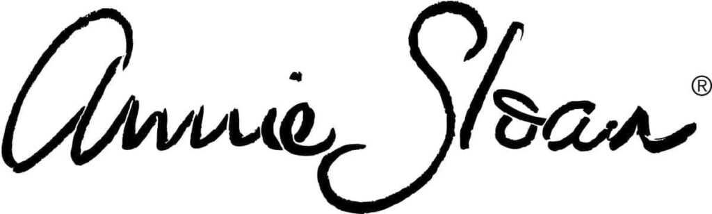 Handwritten-style logo of "Annie Sloan®" in black text, with the first letters of each word capitalized, perfect for your painting furniture projects.