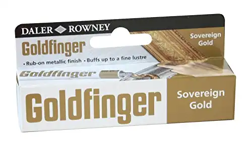 Daler-Rowney Goldfinger Gilding Colours, Aluminium Tube, 0.74oz - 22 ml, Sovereign Gold