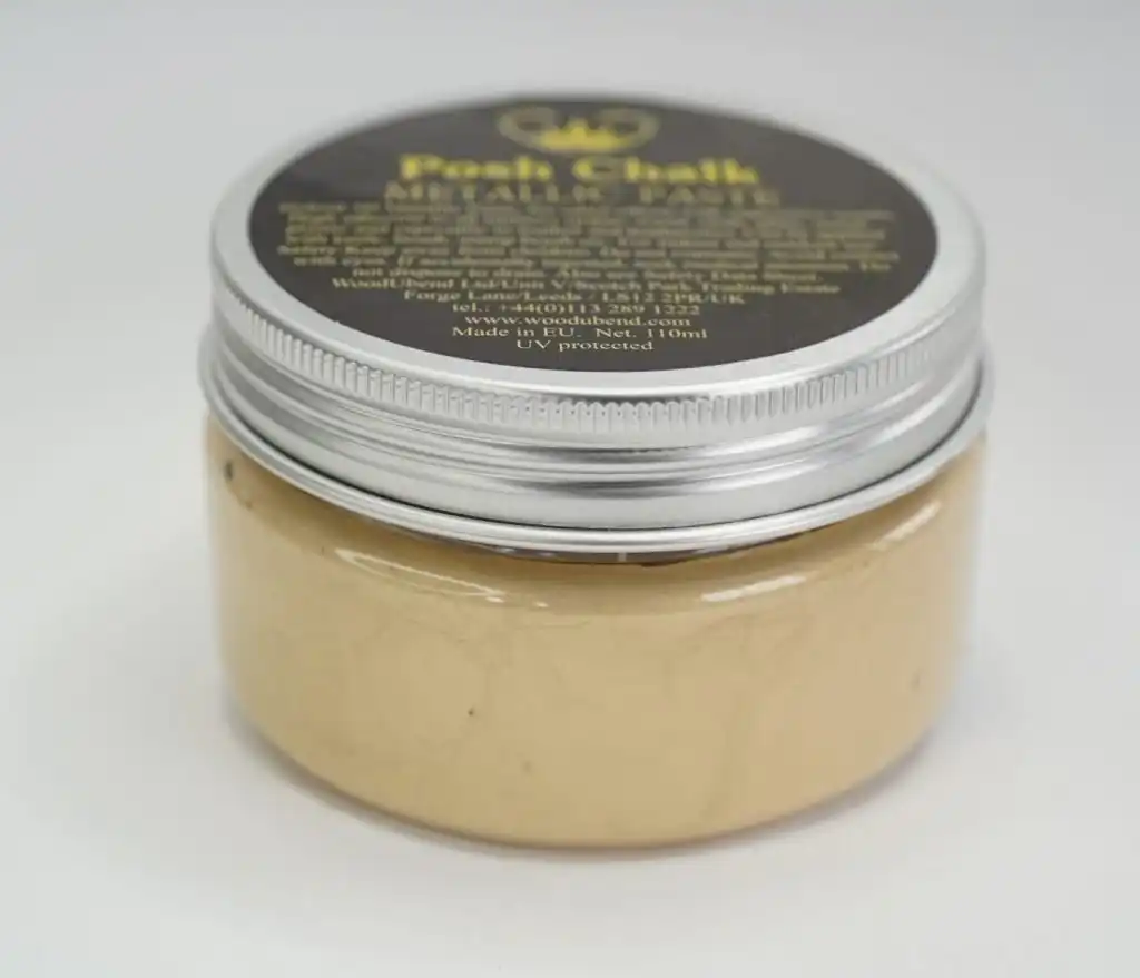 Posh Chalk Metallic Paste - Shiny Gold 110ml - Posh Chalk Interiors