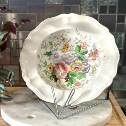 Vintage Royal Doulton Malvern D6197 Floral Salad Plate 7.25" English China 1930s