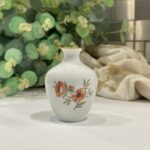 Vintage Royal Copenhagen Bud Vase - Delicate Pink Floral