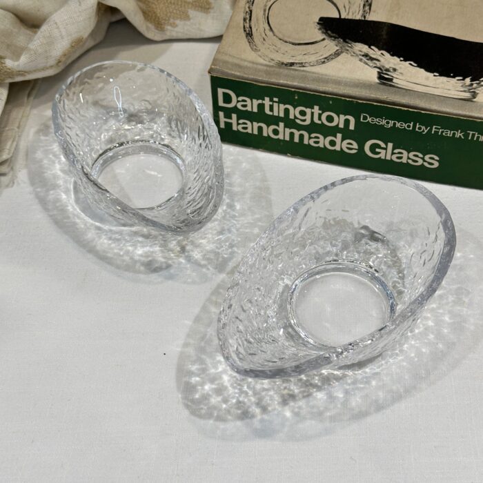 Pair of Vintage Dartington "Avocado" Dishes - Designed by Frank Thrower - Image 2
