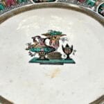 Antique Victorian Ironstone Cake Stand T G F Booth Vase Pattern 1868