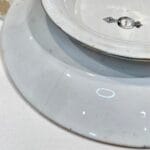 Antique Victorian Ironstone Cake Stand T G F Booth Vase Pattern 1868
