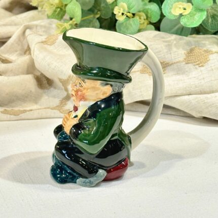 Vintage Roy Kirkham "Rich Man" Toby Jug Staffordshire Hand Painted Character Jug