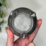 Vintage English Pewter Vase - 3 Lion Paw Feet - Image 5