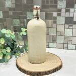 Antique French Stoneware Lemonade Bottle - "Cooperative des Limonadiers"