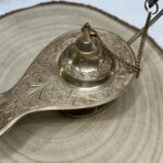 Vintage Brass Genie Lamp - Oil Lamp or Incense Burner