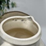 Vintage Hand-Painted Floral Pitcher & 2 Mugs Set Ceramic Folk Art
