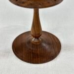 David Stanley Turned Walnut Wood Earring Stand Display Handmade