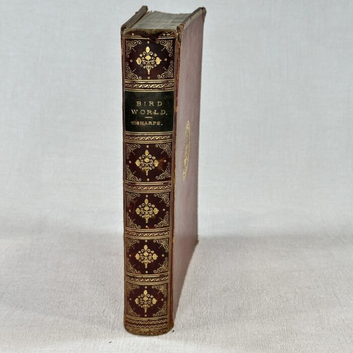 Wonders of the Bird World 1898 Prize Binding R Bowdler Sharpe Ornithology