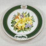 Vintage Spode Kew Gardens Flora Exotica Plate 1987 Princess Wales