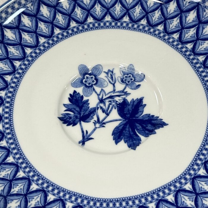 Spode Blue Geranium Salad Plate Blue Room Collection 8"