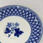 Spode Blue Geranium Salad Plate Blue Room Collection 8"