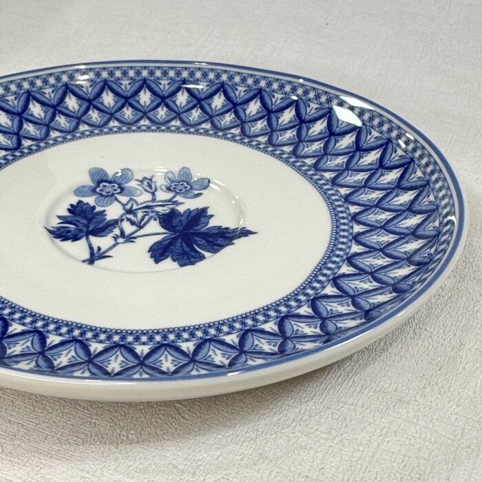 Spode Blue Geranium Salad Plate Blue Room Collection 8"