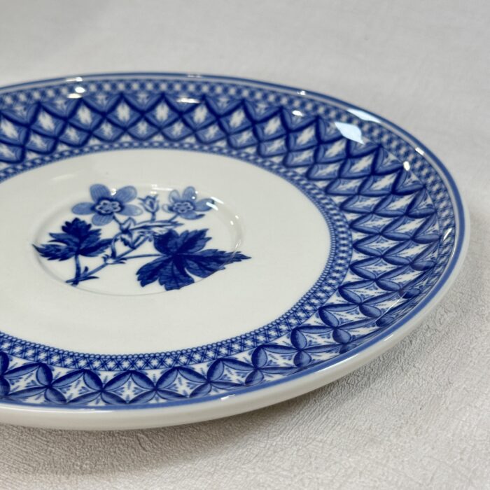 Spode Blue Geranium Salad Plate Blue Room Collection 8"