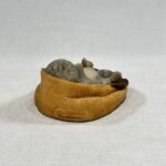 Aynsley Mastercraft Sleeping Cat Figurine 1981 Resin Hand Painted