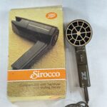 Vintage Boots Sirocco Hairdryer Compact 800W Boxed 1970s Retro