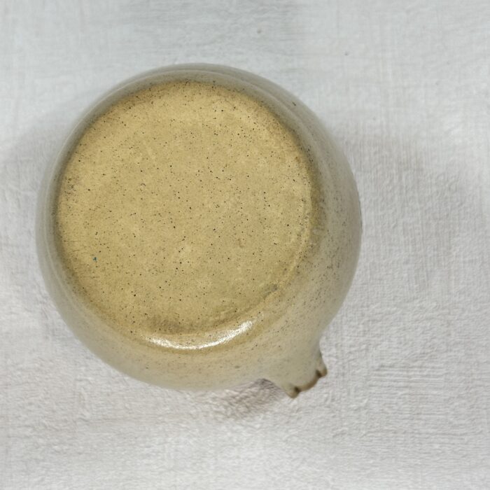 Vintage Cheddar Stoneware Jug | Salt Glazed Creamer | Treacle Glaze | Hand-Painted