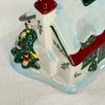 Rare Spode Christmas Tree Cottage Tea Light Holder | S3324-A6 | Boxed