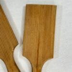 Vintage Pair of Butter Pats - Wooden Butter Paddles with Grooves - Farmhouse Kitchenalia