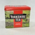 Yorkshire Tea Caddy Tin - Taylors of Harrogate Collectable - Rustic Farm Scene