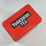 Yorkshire Tea Caddy Tin - Taylors of Harrogate Collectable - Rustic Farm Scene
