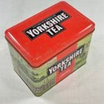 Yorkshire Tea Caddy Tin - Taylors of Harrogate Collectable - Rustic Farm Scene