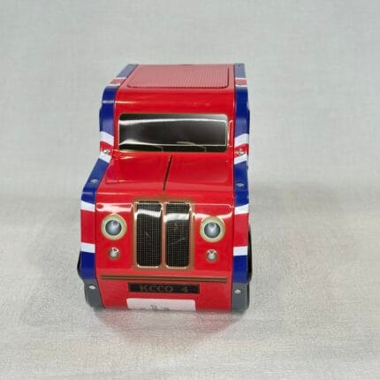 Keep Calm and Carry On Van Collectable Tin, Vintage Tea Merchants Union Jack