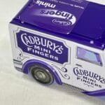 Vintage Cadbury's Mini Fingers Van Advertising Tin, 2008, Purple Collectable Tin, Retro Sweets Tin