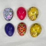3 Vintage Metal Easter Eggs, Floral & Daffodil Designs, Toni Hayden & Bronnley, Reusable Egg Hunt, Collectible Tins