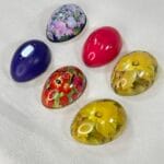 3 Vintage Metal Easter Eggs, Floral & Daffodil Designs, Toni Hayden & Bronnley, Reusable Egg Hunt, Collectible Tins