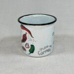 Enamel Mug Chilli Design | Mexican Mug | Camping Mug | BBQ Mug | 8.