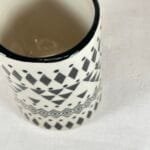 Sass & Belle Scandi Boho Mug | Wobbly Mug | Geometric Print | 400ml