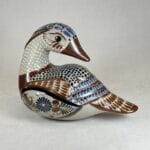 Vintage Mexican Tonala Duck Pottery | Mateos Signed | Folk Art Figurine