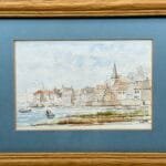 Bosham Harbour Watercolour Painting | Signed NCM | Framed Landscape | Chichester