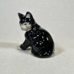 Vintage Babbacombe Pottery Kitten, Hand-Painted by Brian Lownds-Pateman, Torquay Ware, Collectable Cat Figurine