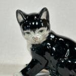 Vintage Babbacombe Pottery Kitten, Hand-Painted by Brian Lownds-Pateman, Torquay Ware, Collectable Cat Figurine