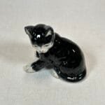 Vintage Babbacombe Pottery Kitten, Hand-Painted by Brian Lownds-Pateman, Torquay Ware, Collectable Cat Figurine