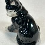 Vintage Babbacombe Pottery Kitten, Hand-Painted by Brian Lownds-Pateman, Torquay Ware, Collectable Cat Figurine