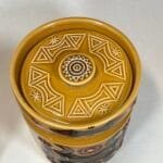 Rare Vintage Portmeirion Samarkand Storage Jar, 1960s, Susan Williams-Ellis Design, Amber Glaze, Collectable Portmeirion Pottery