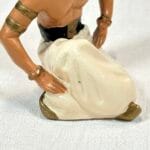 Vintage ABCO Chalkware Arabian Male Figurine, Alexander Backer Co., 1950s, Mid-Century Modern, Collectable Figurine