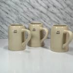 3 Bishops Finger 50th Anniversary Beer Mugs, 0.5L