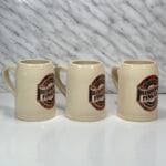 3 Bishops Finger 50th Anniversary Beer Mugs, 0.5L