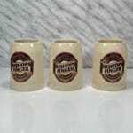 3 Bishops Finger 50th Anniversary Beer Mugs, 0.5L