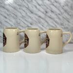 3 Bishops Finger 50th Anniversary Beer Mugs, 0.5L