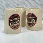 3 Bishops Finger 50th Anniversary Beer Mugs, 0.5L
