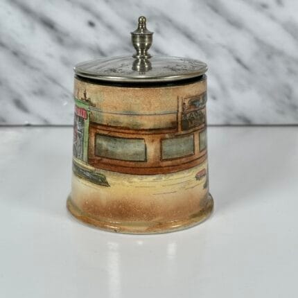 Rare Royal Doulton Dickensware Sairey Gamp Preserve Pot